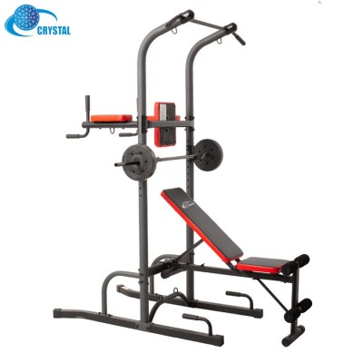 SJ-750 High capacity multi-functional fitness equipment pull up bar workout station with sit up bench