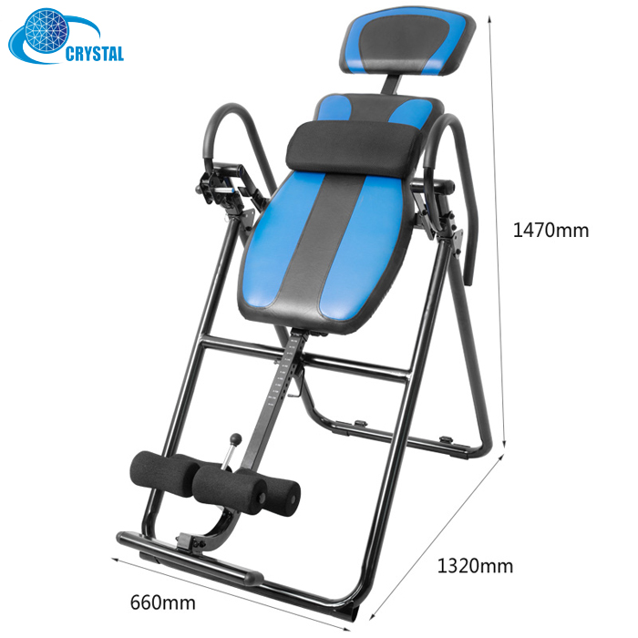 SJ-9750 Heavy duty home life fitness equipment inversion table therapy with head rest pad